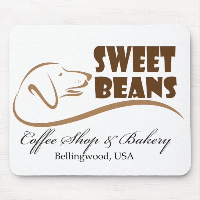 Sweet Beans Mouse Pad (Front)