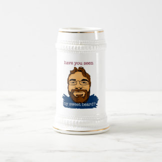 Sweet Beard` Beer Stein