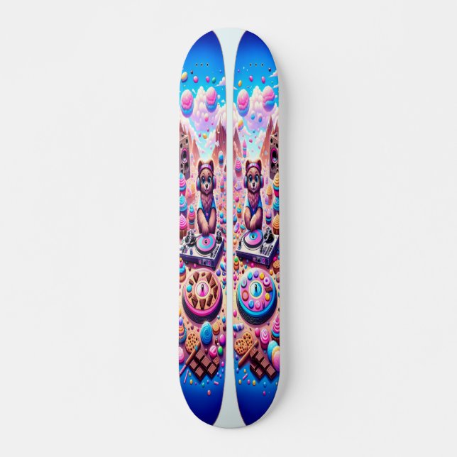  Sweet Beats Paradise Skateboard (Front)