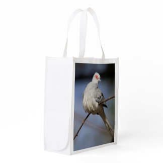 Sweet Beautiful Diamond Dove Grocery Bag