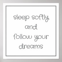 Sweet Bedtime Words wall art
