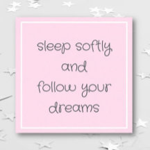 Sweet Bedtime Words wall art