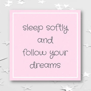 Sweet Bedtime Words wall art