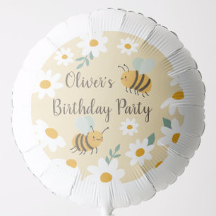 Sweet Bee Birthday Balloon