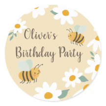 Sweet Bee Birthday