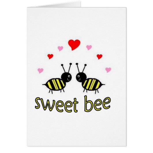 Sweet Bee Cards (Front)
