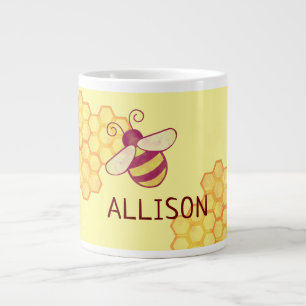 Sweet Bee Personalized Name Specialty Mug