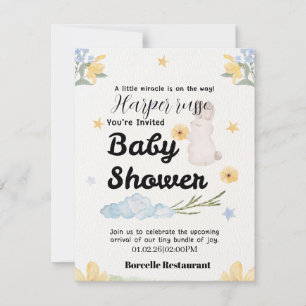 Sweet Beginnings Baby Shower Collection Note Card