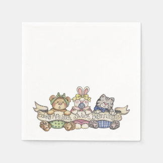 Sweet Beginnings Paper Napkins