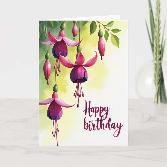 Sweet Bell Birthday Card (Front)