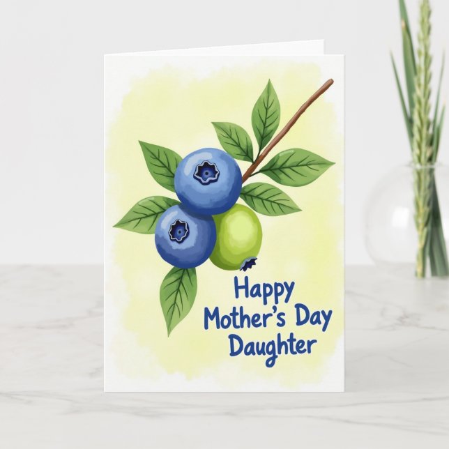 Sweet Berry Mothers Day Card (Front)