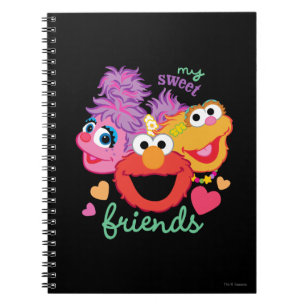 Sweet Best Friends Characters Notebook