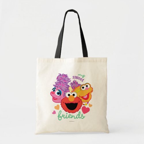 Sweet Best Friends Characters Tote Bag