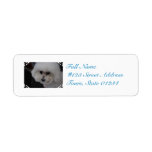 Sweet Bichon Frise Label