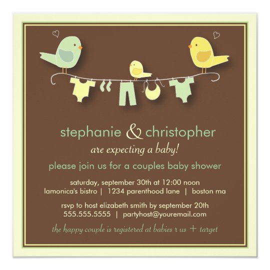 Family Baby Shower Invitations 4