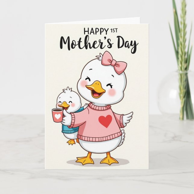 Sweet Birdie Mothers Day Card (Front)
