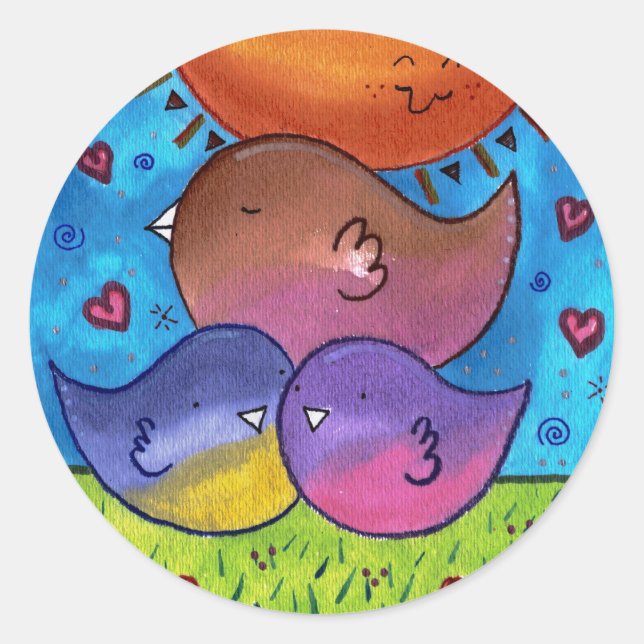 Sweet Birdies Stickers (Front)