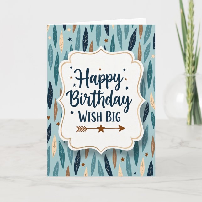 Sweet Birthday Arrow Card (Front)