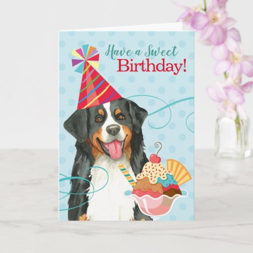 Sweet Birthday Berner Card