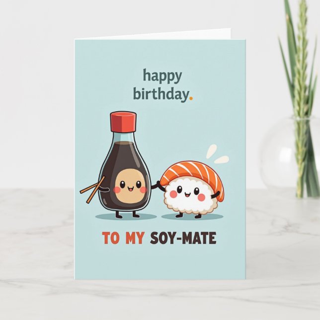 Sweet Birthday Bottle Friend Card (Front)