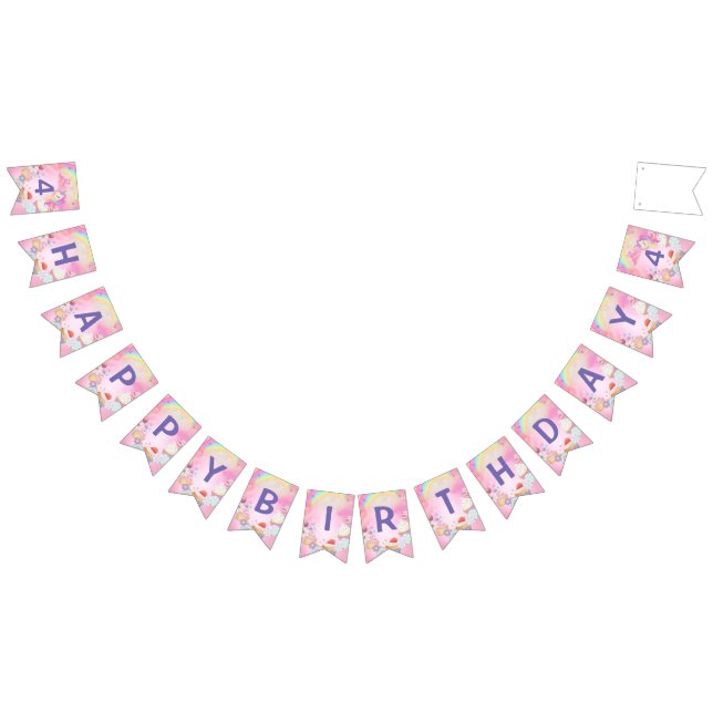 SWEET bIRTHDAY Bunting Flags (All)