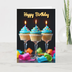 Sweet Birthday Cakes Card