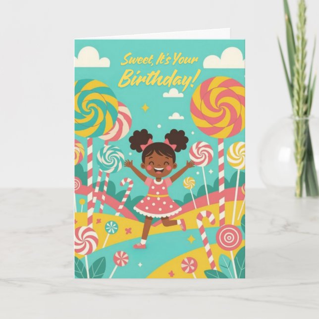 Sweet Birthday Day Card (Front)