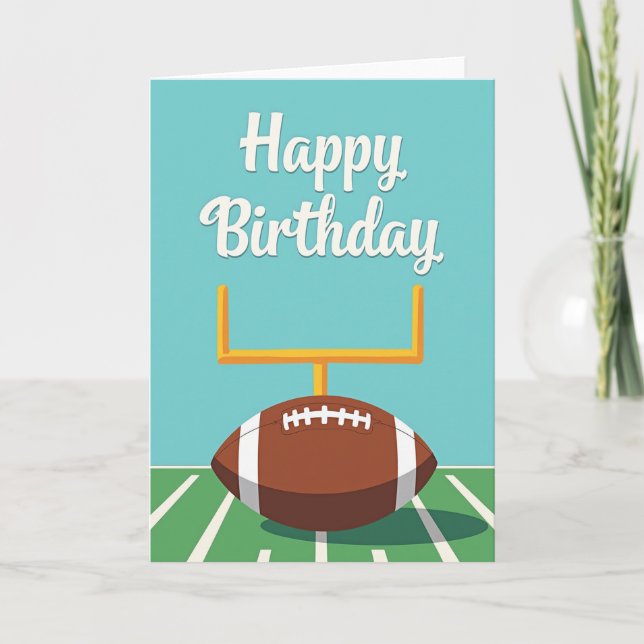 Sweet Birthday Field View Card (Front)