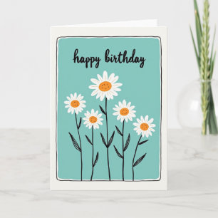 Sweet Birthday Floral Card