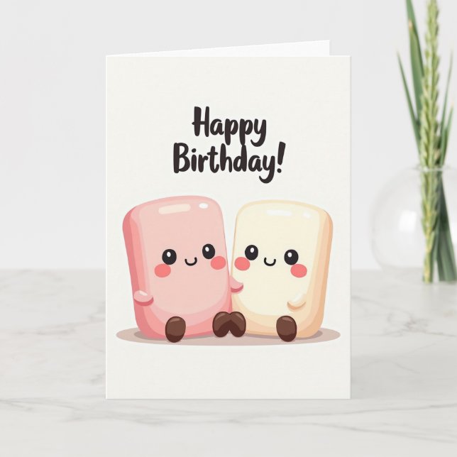 Sweet Birthday Friends Card (Front)