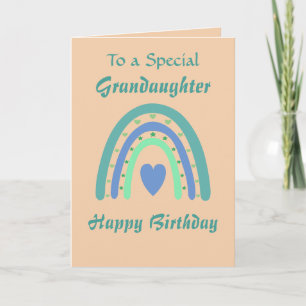 Sweet Birthday Girl Grandaughter Card