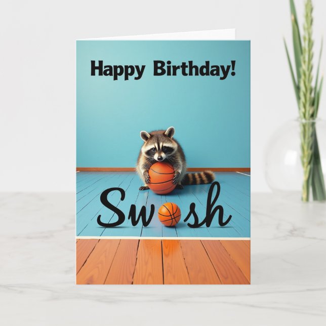 Sweet Birthday Painted Card (Front)