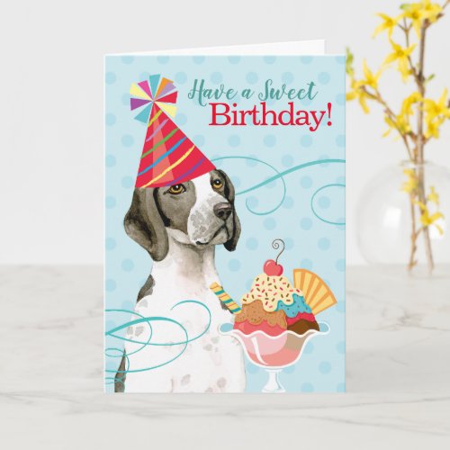 Sweet Birthday Pointer Card