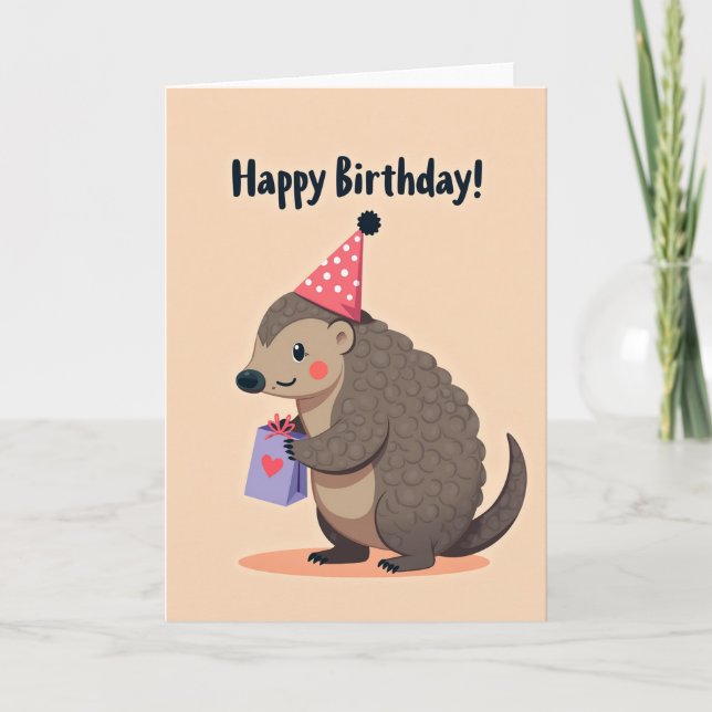 Sweet Birthday Scaled Creature Card (Front)