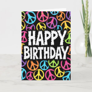Sweet Birthday Spray Paint Card