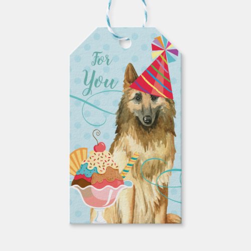 Sweet Birthday Tervuren Gift Tags