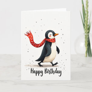 Sweet Birthday Whimsical Bird Card