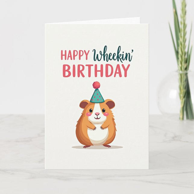 Sweet Birthday Whimsical Card (Front)