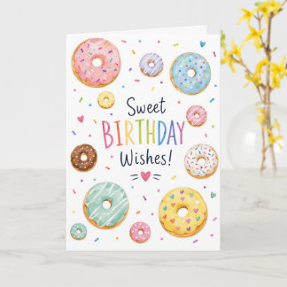 Sweet Birthday Wishes Birthday Card