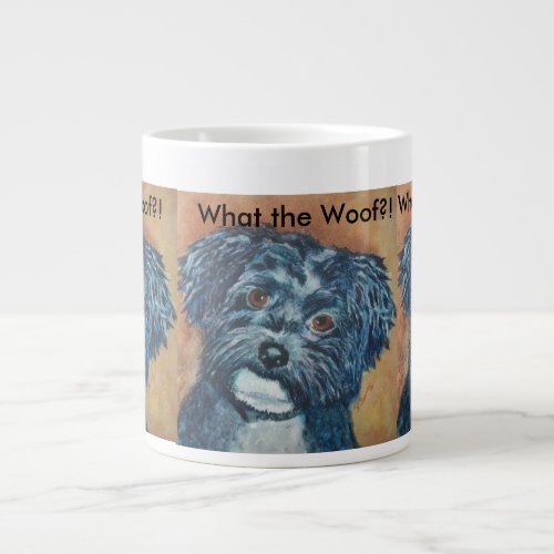 SWEET BLACK HAVANESE  EXTRA LARGE MUG