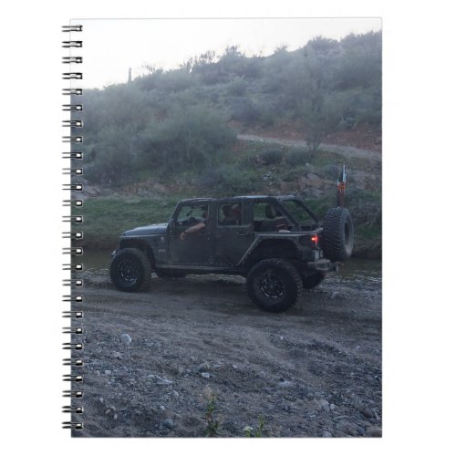 Sweet Black Jeep Notebook