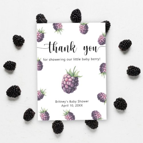 Sweet blackberry _ thank you
