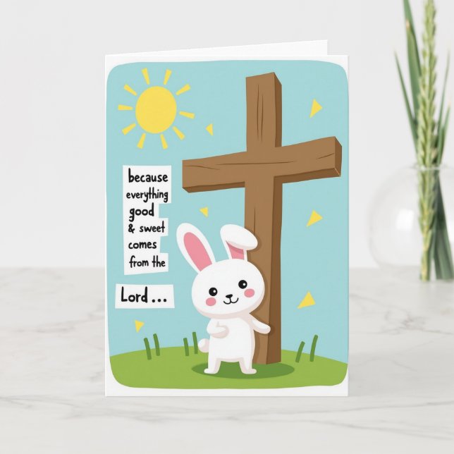 Sweet Blessings Message Card (Front)
