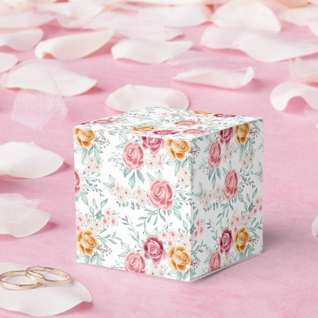 Sweet Blossom Celebration  Favor Boxes (Wedding)