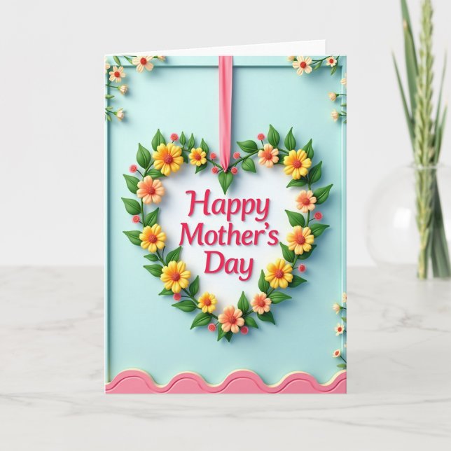 Sweet Blossom Mothers Day Card (Front)