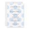 Sweet Blue Polka Dots Baby Boy Shower Invitation