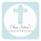 Sweet Blue Religious Celebration Cross