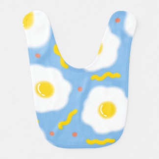 Sweet Blue & Yellow Doodle Bib