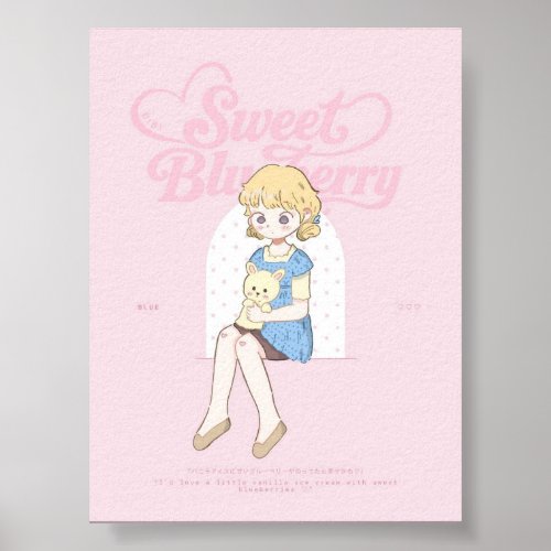 Sweet Blueberry Dreams ✩°。 ⋆。°✩ Poster