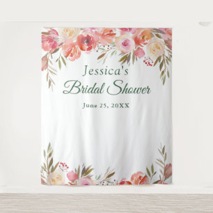 Sweet Blush Bridal Shower Photo Booth Backdrop